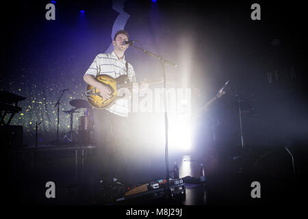 Danemark, copenhague - le 17 mars 2018. Le chanteur britannique, auteur-compositeur et musicien Tom Misch effectue un concert live à Vega à Copenhague. (Photo crédit : Gonzales Photo - Christian Hjorth). Gonzales : Crédit Photo/Alamy Live News Banque D'Images