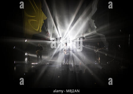 Danemark, copenhague - le 17 mars 2018. Le chanteur britannique, auteur-compositeur et musicien Tom Misch effectue un concert live à Vega à Copenhague. (Photo crédit : Gonzales Photo - Christian Hjorth). Gonzales : Crédit Photo/Alamy Live News Banque D'Images