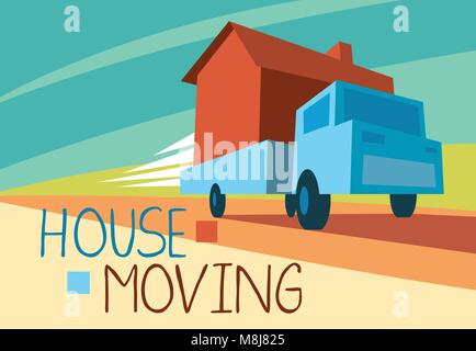 Chambre concept en mouvement Illustration de Vecteur