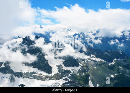 Alpes Suisses voir la montagne de Pilatus près de Lucerne, en Suisse. Banque D'Images