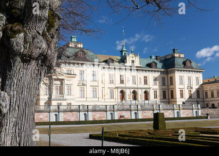 Théâtre du Château de Drottningholm, slott, Lovön (Stockholm, Suède) Banque D'Images