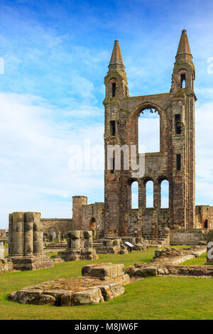 L'Abbaye de St Andrews, St Andrews, Fife, Scotland, UK Banque D'Images