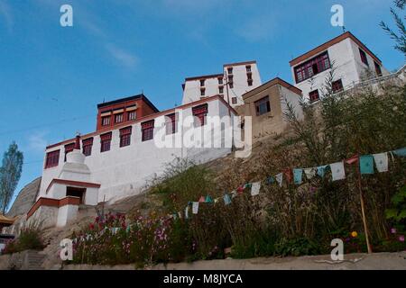 Thiksey gompa (Monastère) au Ladakh, Inde du nord Banque D'Images