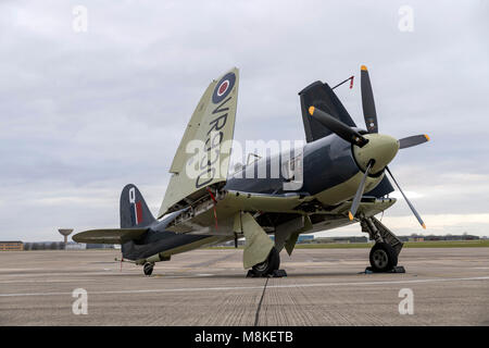 Hawker Sea Fury FB11, VR930, Q-110 Banque D'Images