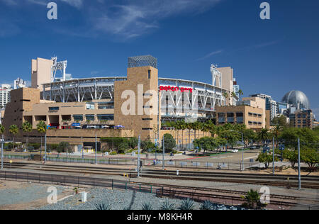 Petco Park, stade des San Diego Padres, California, USA Banque D'Images