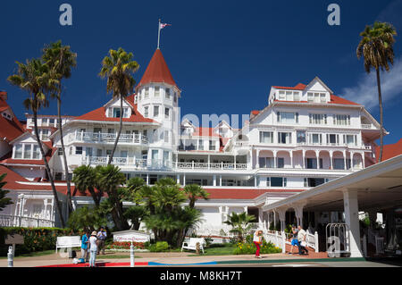 L'Hotel del Coronado, San Diego, California, USA Banque D'Images