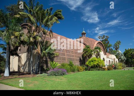 Bâtiment de botanique, Balboa Park, San Diego, California, USA Banque D'Images