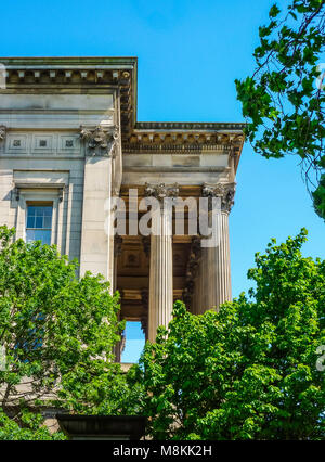 Détail de St George's Hall, Liverpool Banque D'Images