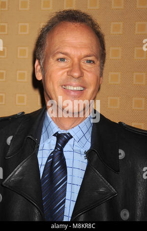 Michael Keaton à la conférence de presse pour son nouveau film 'The Merry Gentleman' au Regency Hotel à New York City. Le 20 avril 2009. Crédit : Dennis Van Tine/MediaPunch Banque D'Images