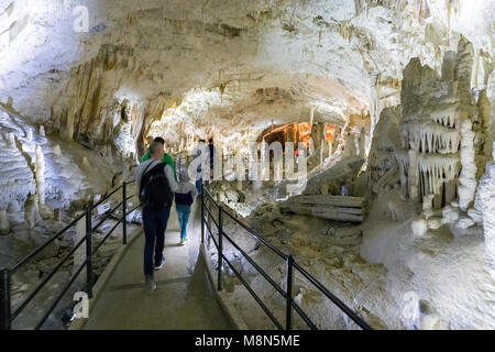 Grotte de Postojna, Inner Carniola, Slovénie, Europe Banque D'Images