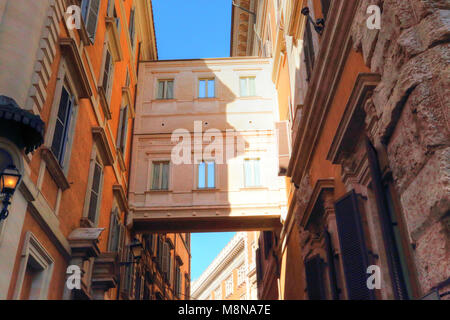 Les rues de Rome dans la partie historique de la ville Banque D'Images