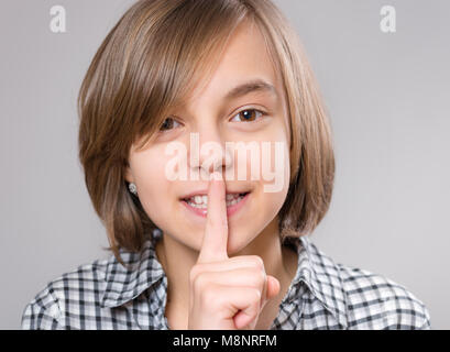 Portrait de petite fille Banque D'Images