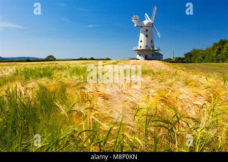 Llancayo Moulin, près de l'Usk, Monmouthshire, Wales, Royaume-Uni Banque D'Images