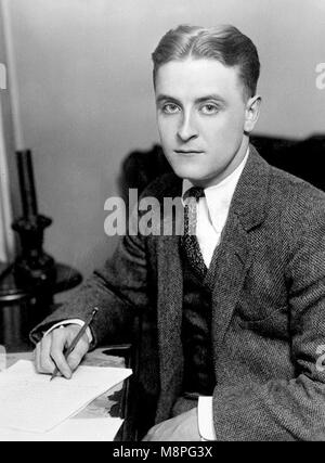 F. Scott Fitzgerald, Francis Scott Key Fitzgerald (1896 - 1940), écrivain américain Banque D'Images