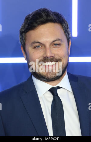 London UK, 19 mars 2018. Dan Farah, prête le joueur un - première européenne, Leicester Square, Londres, Royaume-Uni, 19 mars 2018, photo de Richard Goldschmidt : Riche de crédit Gold/Alamy Live News Banque D'Images