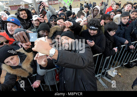 Toronto, Can. Mar 19, 2018. DJ Khaled décrites comme des Observateurs de Poids et DJ Khaled Khaled actuelle Cuisine du Tour au Roundhouse Park à Toronto, Canada le 19 mars 2018. Credit : Lu Chau/Photagonist Punch/media/Alamy Live News Banque D'Images