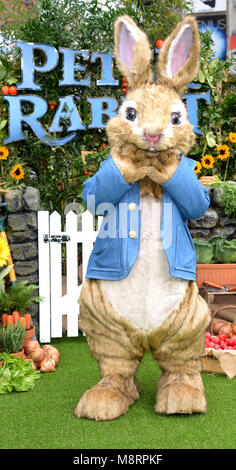 La photo doit être crédité ©Presse Alpha 078237 11/03/2018 Peter Rabbit Atmosphère UK Gala d'avant-Vue à Leicester Square Londres Banque D'Images