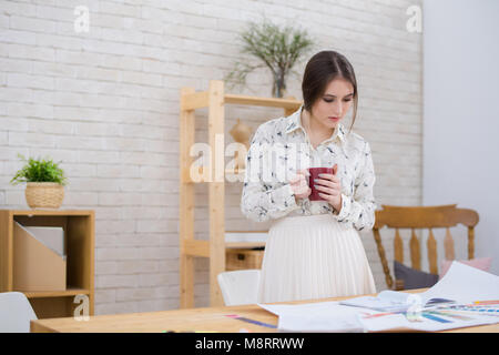 Portrait of Fashion Designer Banque D'Images