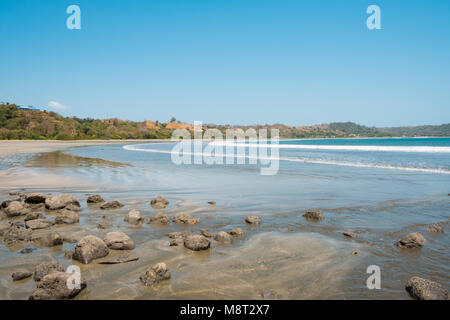 Paysage de plage, l'océan et côte à Playa Venao , Panama - Banque D'Images