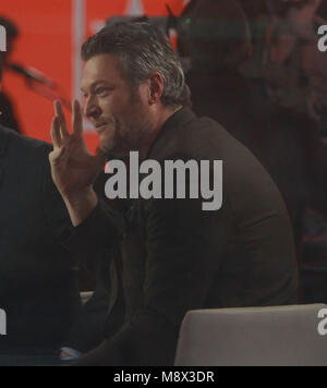 New York, USA. 20 mars, 2018. NEW YORK, NY 20 Mars : Blake Shelton exécute sur NBC's Today Show à New York le 20 mars 2018 Credit : RW/MediaPunch MediaPunch Crédit : Inc/Alamy Live News Banque D'Images