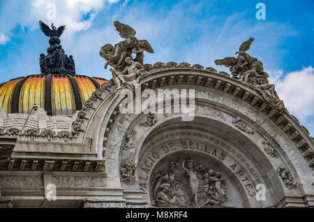 Palacio de Bellas Artes de Mexico Banque D'Images