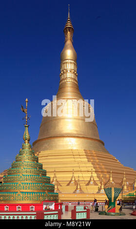 Le Myanmar, Birmanie, Bago, Pagode Shwemawdaw, Banque D'Images