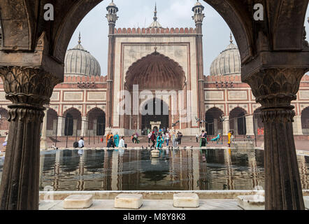 Jama Masjid - Delhi Banque D'Images