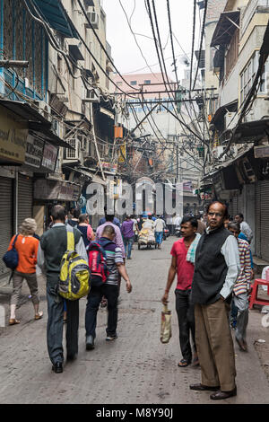 Street - Delhi Banque D'Images