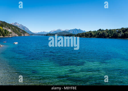 Lacs autour de Bariloche, Patagonie, Argentine Banque D'Images