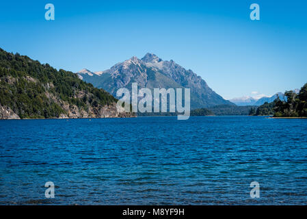 Lacs autour de Bariloche, Patagonie, Argentine Banque D'Images