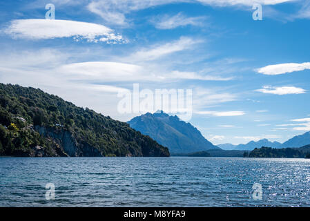 Lacs autour de Bariloche, Patagonie, Argentine Banque D'Images