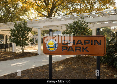 Parc Georges Brassens à Myrtle Beach, Caroline du Sud, USA. Banque D'Images