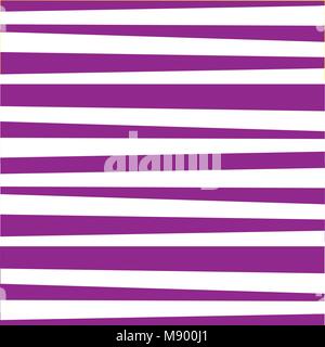 Motif mignon avec bandeau blanc et violet rayures horizontales. Vintage Retro stripes design. Creative bannière verticale. Illustration vecteur de conception, Illustration de Vecteur