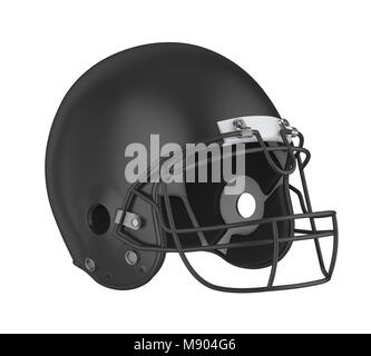 American Football Helmet Isolated Banque D'Images