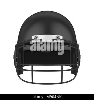 American Football Helmet Isolated Banque D'Images