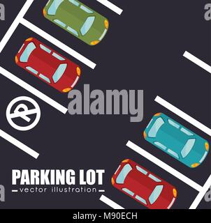 Parking, design graphique illustration vecteur eps10 Illustration de Vecteur