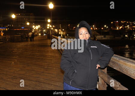 Oceanside pier Banque D'Images