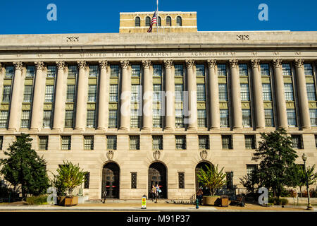 Foreign Agricultural Service, Département de l'Agriculture Bâtiment sud, 1400 Independence Avenue SW, Washington DC Banque D'Images