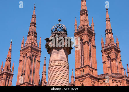 Marktkirche, Wiesbaden, Hesse, Germany, Europe Banque D'Images