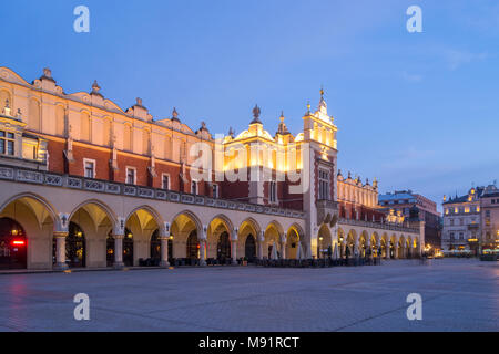 Halle aux draps - Cracovie, Pologne Banque D'Images