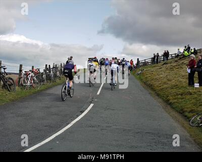 15 avril 2017, Chorley, Lancashire, Royaume-Uni. La course cycliste Grand Prix de Chorley Banque D'Images