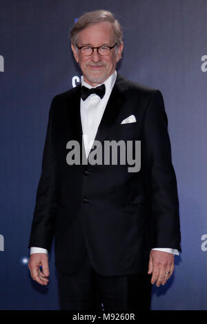 Rome, Italie. 21 mars, 2018. Steven Spielberg Roma 21/03/2018. Prix David di Donatello 2018 du 21 mars 2018 Rome. Cérémonie de remise des prix David di Donatello en 2018. Foto Samantha Zucchi Insidefoto insidefoto Crédit : srl/Alamy Live News Banque D'Images