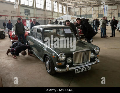 Bicester, UK. 21 mars, 2018. La vente de voitures classiques à prix abordable de la Jaguar Land Rover 'Collection'. Organisé par Brightwells à Bicester Bicester Oxfordshire Patrimoine UK 21/03/2018 Credit : Cabanel/Alamy Live News Banque D'Images