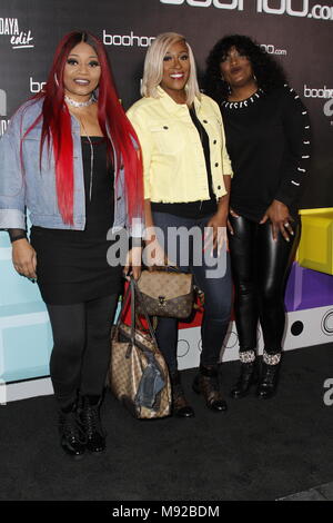 Hollywood, CA. Mar 21, 2018. SWV, au boohoo accueille les "la star, édition' Block Party à la surbrillance prix le 21 mars 2018 à Hollywood, Californie. Credit : Faye Sadou/media/Alamy Punch Live News Banque D'Images