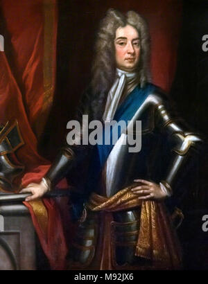 John Churchill, 1er duc de Marlborough (1650-1722). Banque D'Images