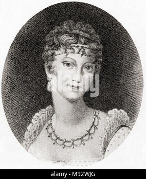 Marie Louise, 1791 - 1847. L'archiduchesse d'Autriche, duchesse de Parme et Impératrice des Français, de 1810 à 1814 comme la seconde épouse de Napoléon. L'histoire de Hutchinson de l'ONU, publié 1915 Banque D'Images