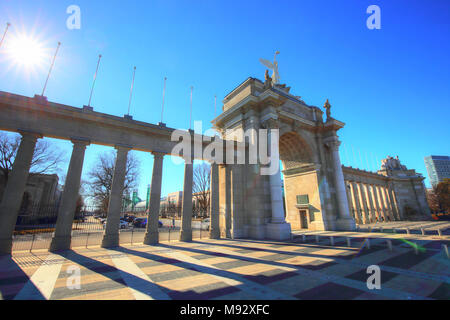 TORONTO, ONTARIO, CANADA, 16 mars 2018 : Entrée de l'Exposition nationale canadienne Banque D'Images