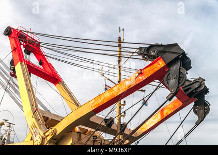 Grue de mammouth Banque D'Images