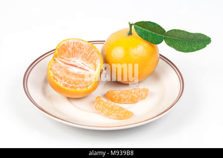 Les oranges fraîches à partir de la zone tropicale ,fruit sucré Banque D'Images