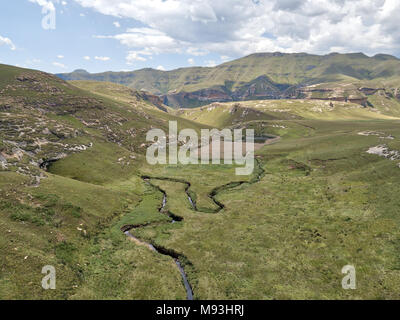 Golden Gate Highlands National Park, Afrique du Sud pris en 2015 Banque D'Images